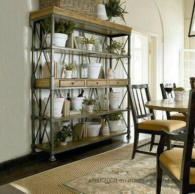 Furniture Book Wood Stand Shelf Rack for Display (AJ-0037)