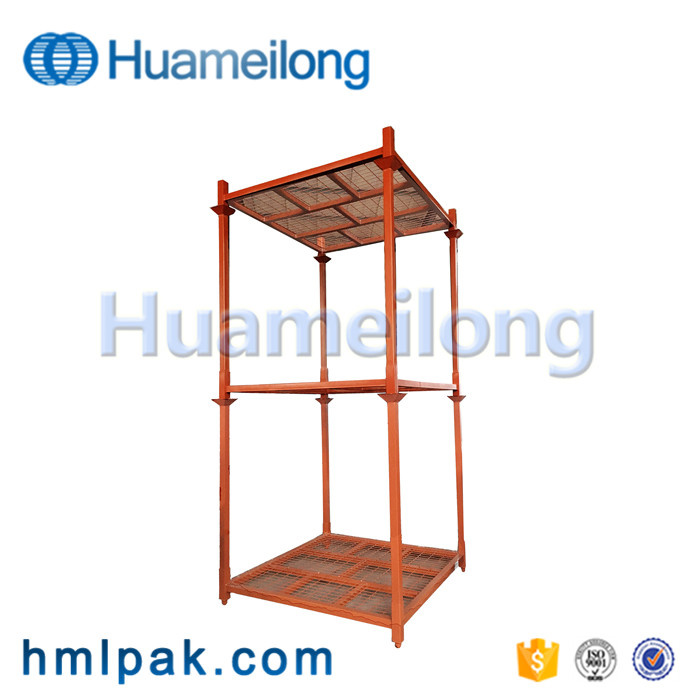 China Warehouse Welded Steel Powder Coating Tire Rack for Storage
