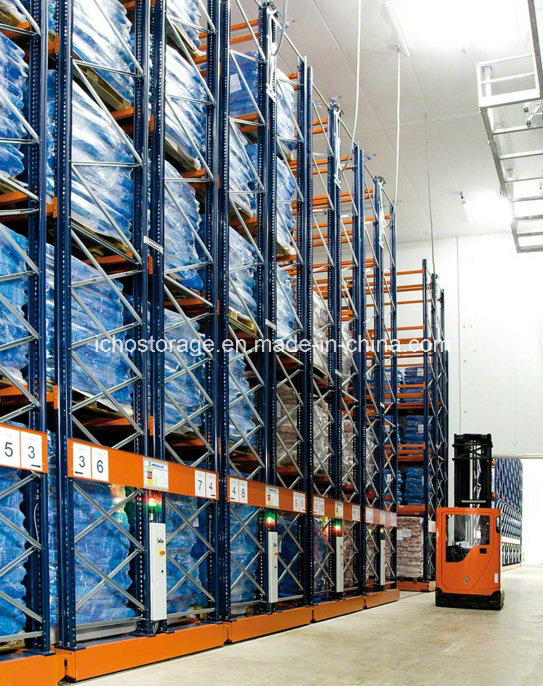 Warehouse Pallet Storage Electronic Mobile Racking for OEM