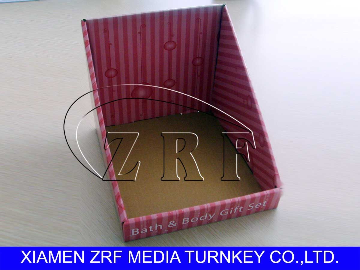 Corrugated Cardboard Display Box Racks