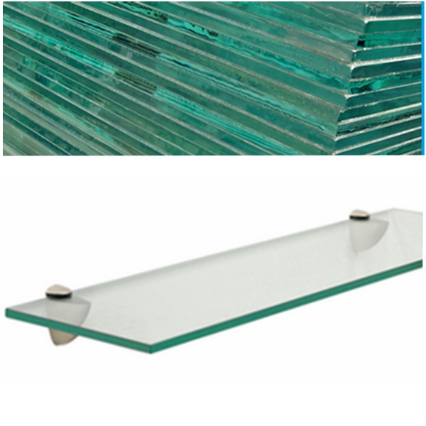 Floating Glass Shelves Tempered Glass Shelf for Top Quality