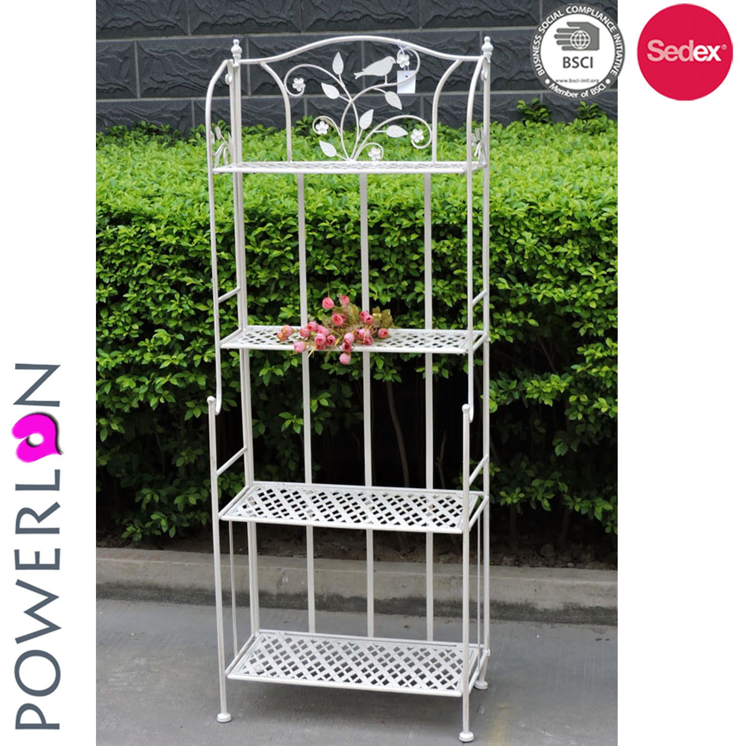 Pretty Design Metal Garden Flower Stand