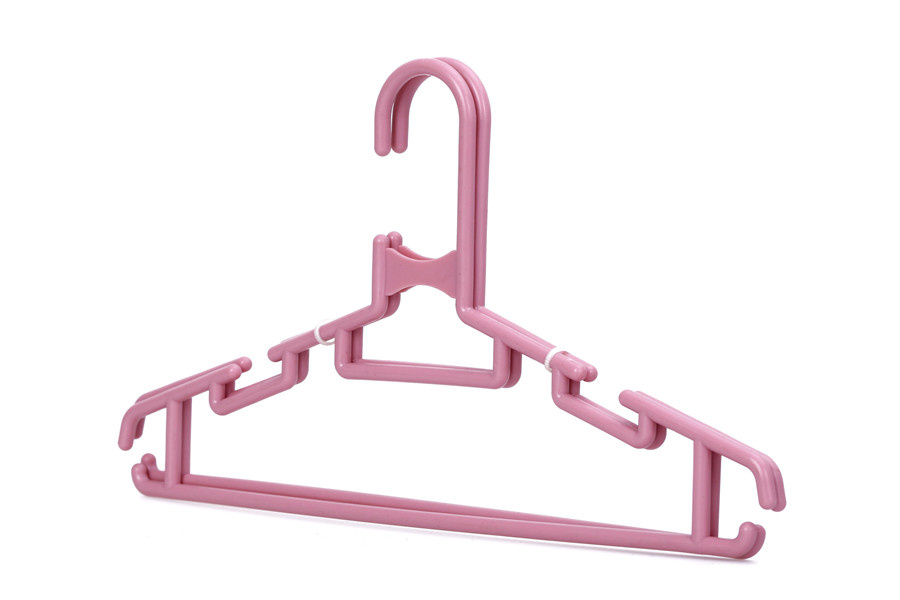 Purple Color Plastic Baby Hangers Wholesale