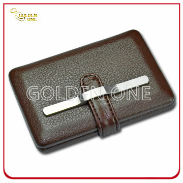 Hot Sale Genuine Leather and Metal Cigarette Holder