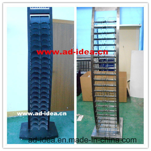 Artificial Quartz Stone Flooring Displays Tower Stand