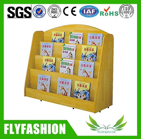 Popular Nursery Furniture Wood Bookshelf for Children Used (SF-98C)