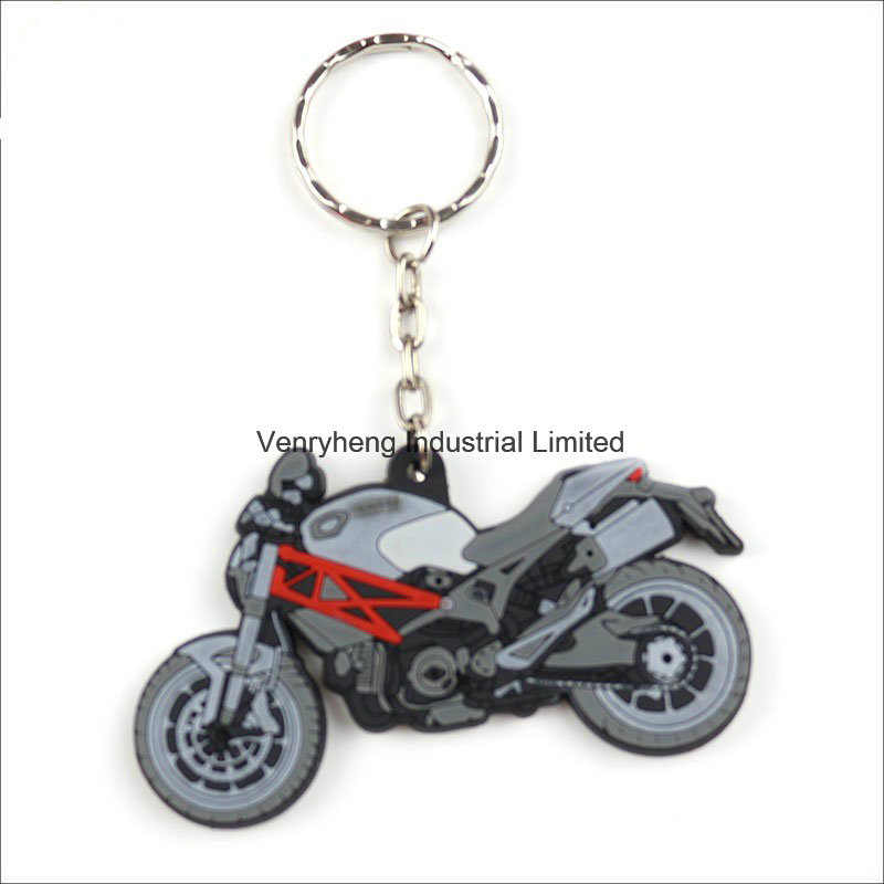 Soft PVC Rubber Key Chain