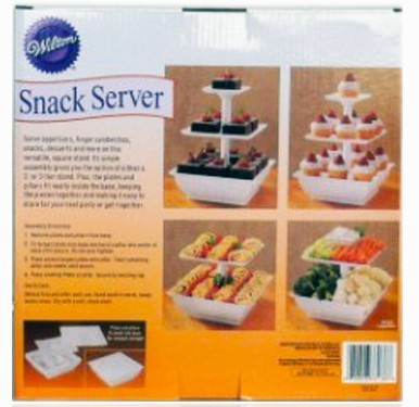 Plastic 3-Tier Treats Racks