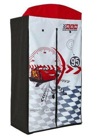 Modern Simple Wardrobe Household Fabric Folding Cloth Ward Storage Assembly King Size Reinforcement Combination Simple Wardrobe (FW-47)