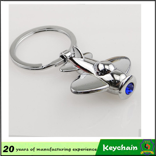 3D Air Plane Shape Key Chain Souvenir Key Chain