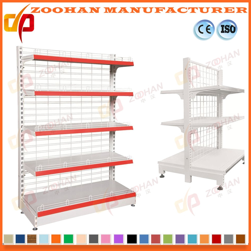 Light Duty Metal Wire Mesh Supermarket Display Shelf (Zhs144)