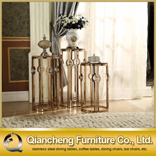 Rose Gold Family Use Stainless Steel Flower Shelf
