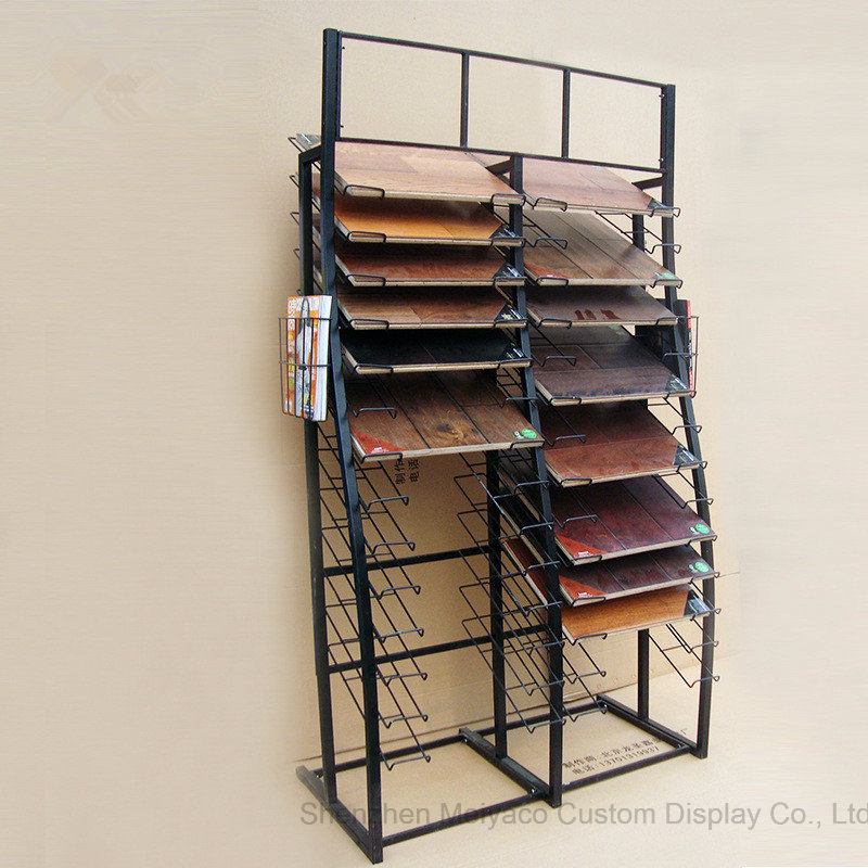 Speciality Stores Height Double Row Ceramic Tile Display Rack