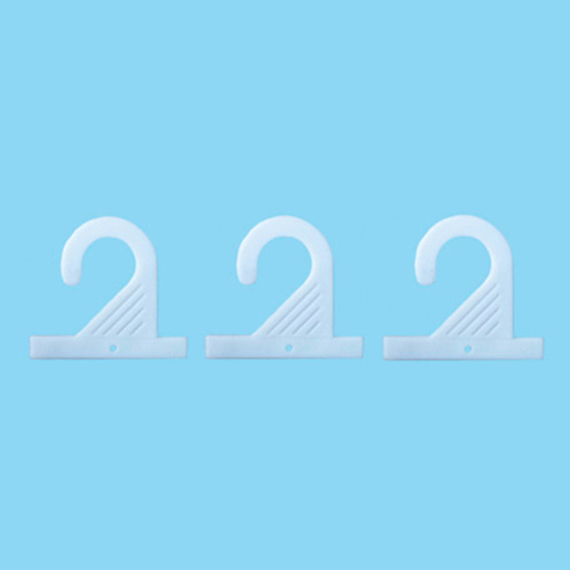 [Sinfoo] White Plastic Hanging Hook for Socks (SH0012-2)