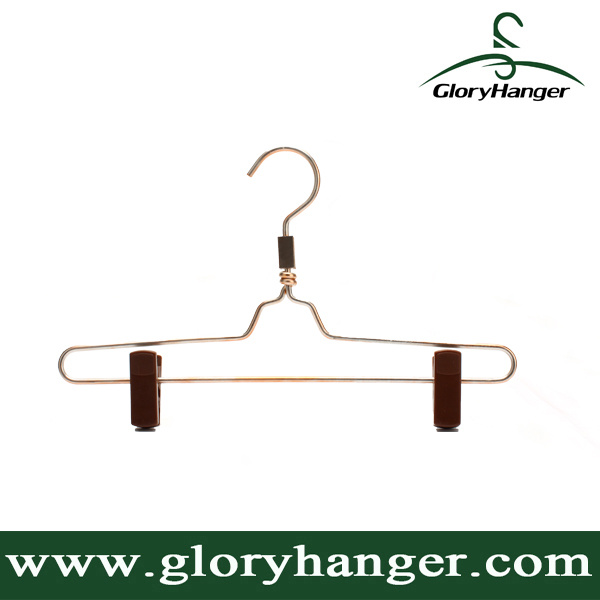 Hight Quality Aluminium Cloth Hanger with Clips for Store Ficture (GLMH01)