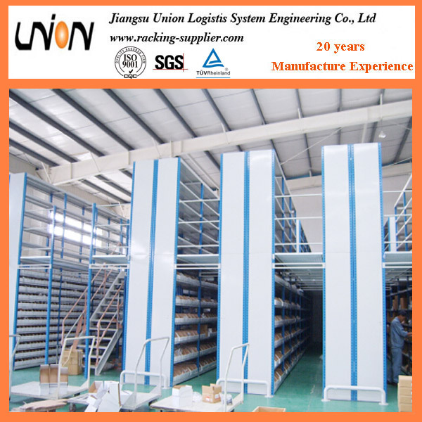 Heavy Duty Pallet Rack with Mezzaine Floor