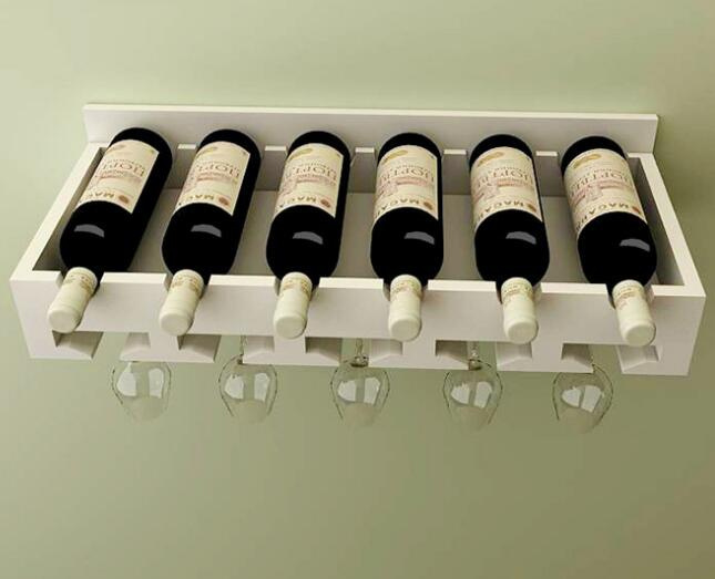 Wall Hanging MDF Wine Storage Rack