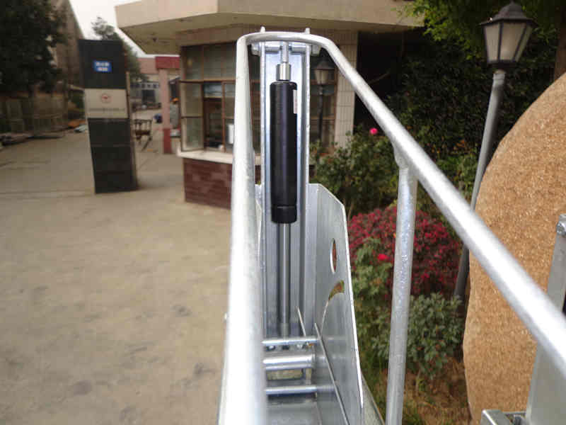 New Design Two-Double Outdoor Black Powder Coated Parking Bike Rack