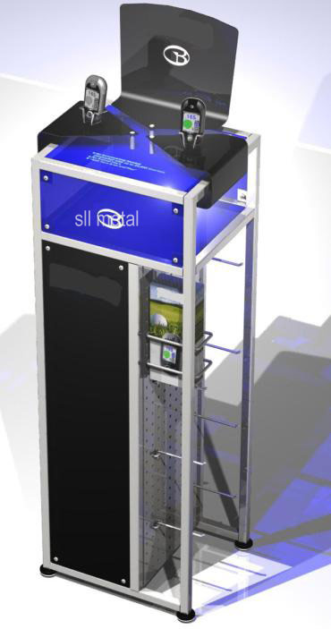Steel GPS Rack for Display (SLL-G001)