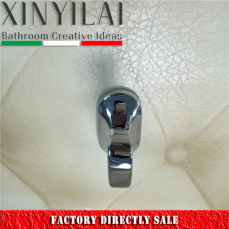 Cheap Bathroom Chrome Plated Robe Hook