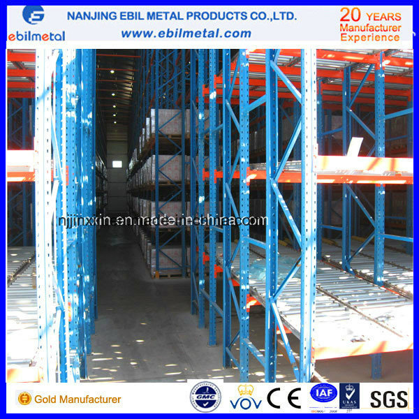 Gravity Pallet Flow Metal Rack (EBIL-ZLSHJ)