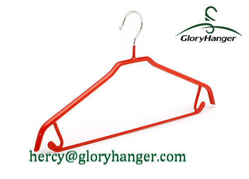 PVC Metal Hanger for Clothing Display