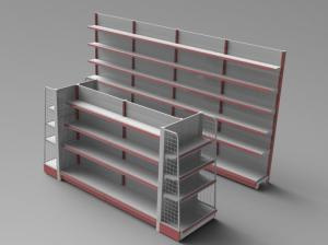 Supermarket&Store Display Equipment Strengthen Back Board Shelf