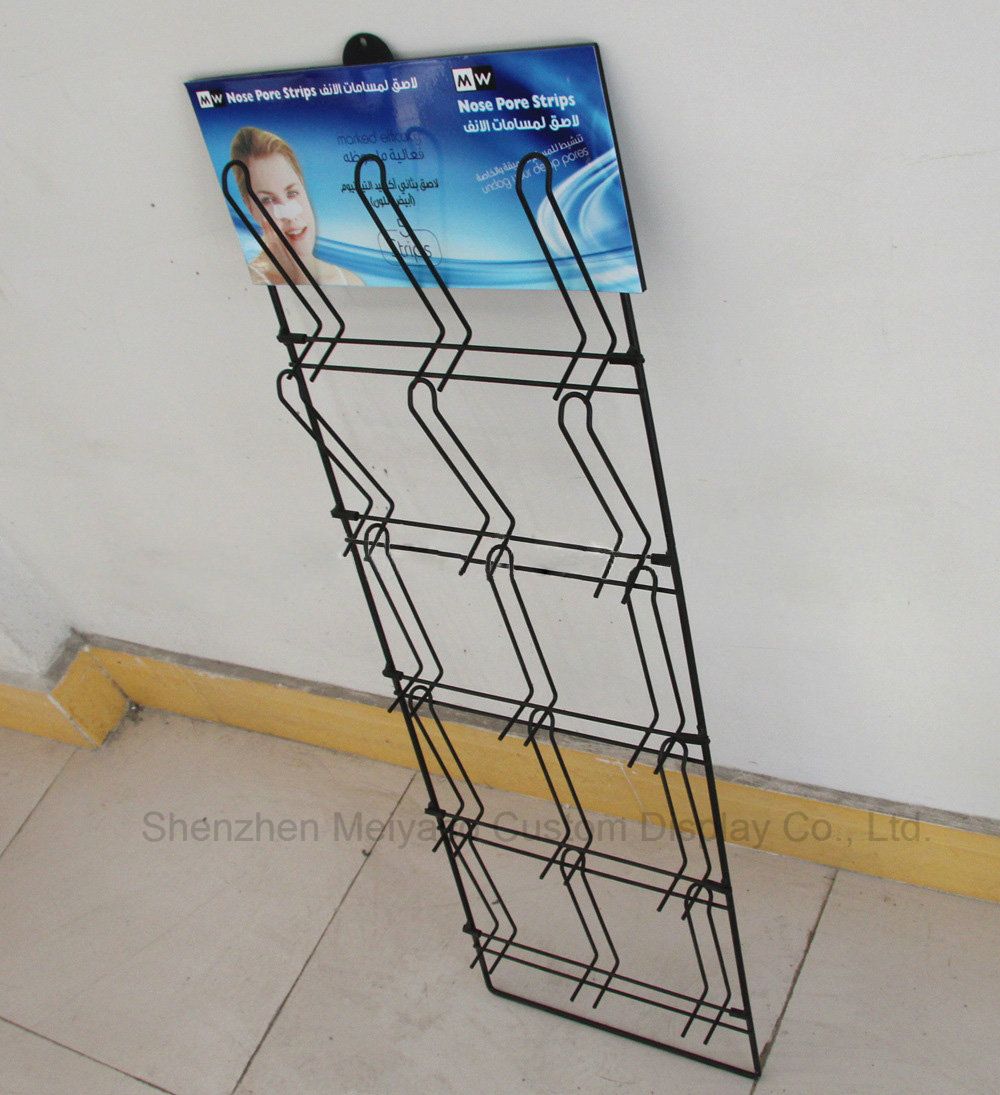Supermarket Shop End Hooks Skin Care Products Shelf Facial Cleanser Display Racks