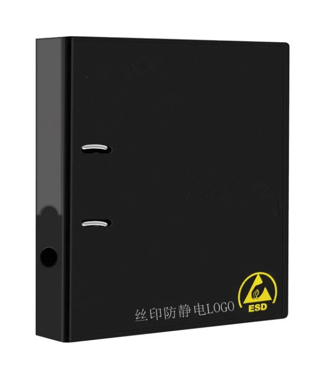 Black PP Material ESD File Holder