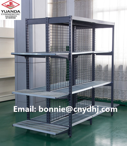 Supermarket Wire Rack with Art Zinc Powder Coating
