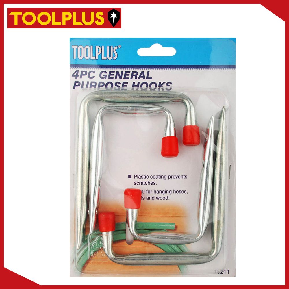 Sliver Finished 4PCS Oven Hook for Garage