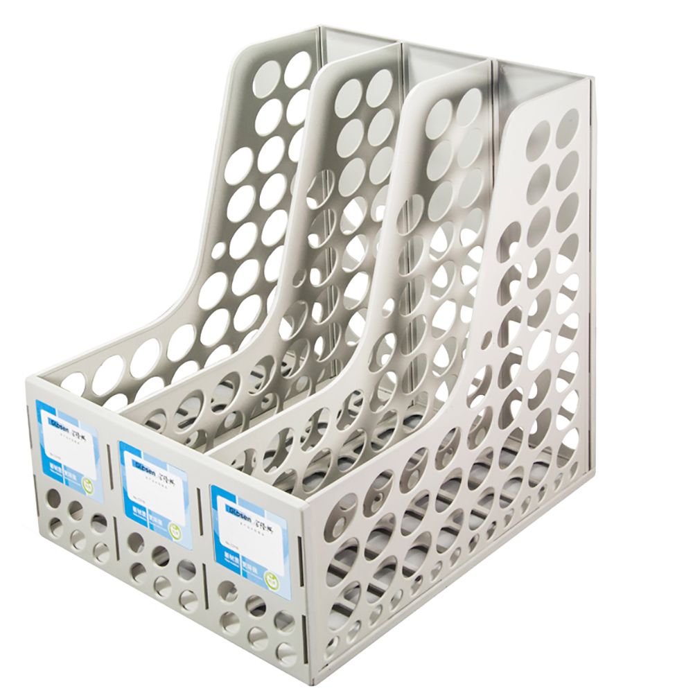 Standard Desktop Office Use 3-Columns File Box
