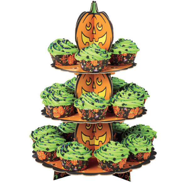 Hot Sale Paper Cupcake Display Box with Custom Printing