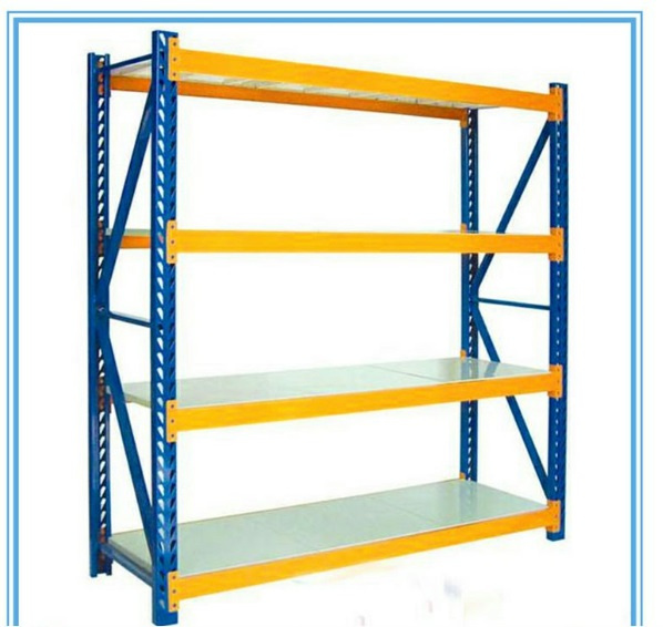 Brushed Stainless Medium Duty Warehouse Adjustable Steel Shelving