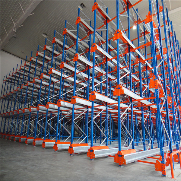 Industrial Cold Storage Warehouse Selective Radio Shuttle Racking