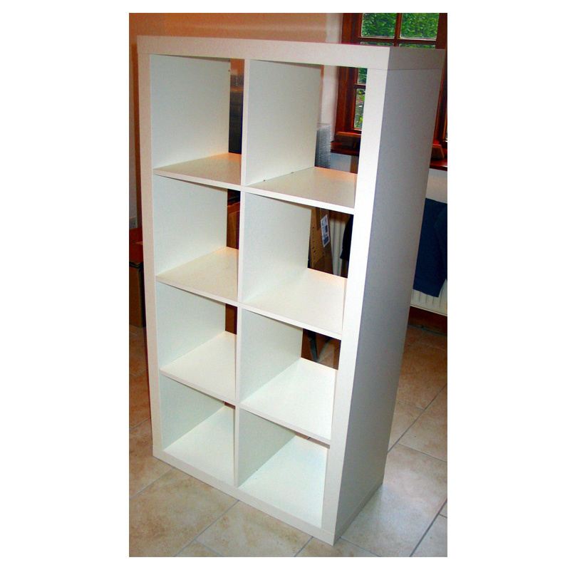 Wooden Wall Mount Floating Display Unit Cube Shelf