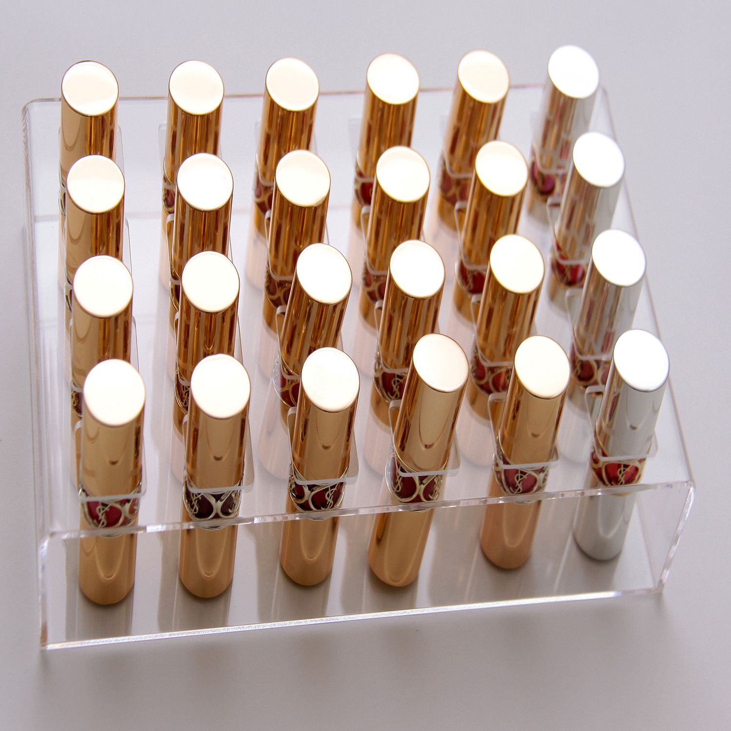 14.4*9.6*7.3cm Clear Acrylic Cosmetic Organizer Lipstick Holder