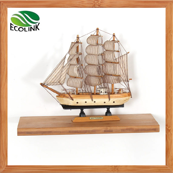 Wall-Mounted Bamboo Rack Storage Shelf