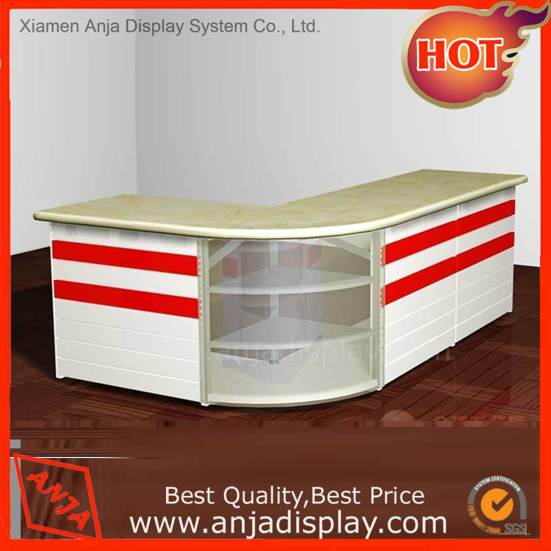 Wooden Checkout Counter Display for Store Display