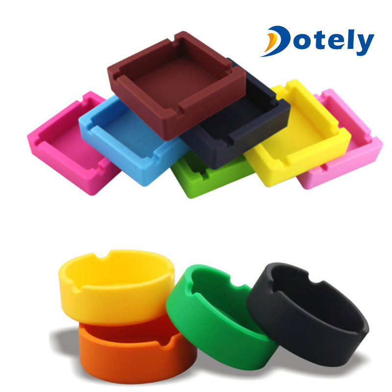 Soft Portable Silicone Heat Resistant Ash Ashtray Holder
