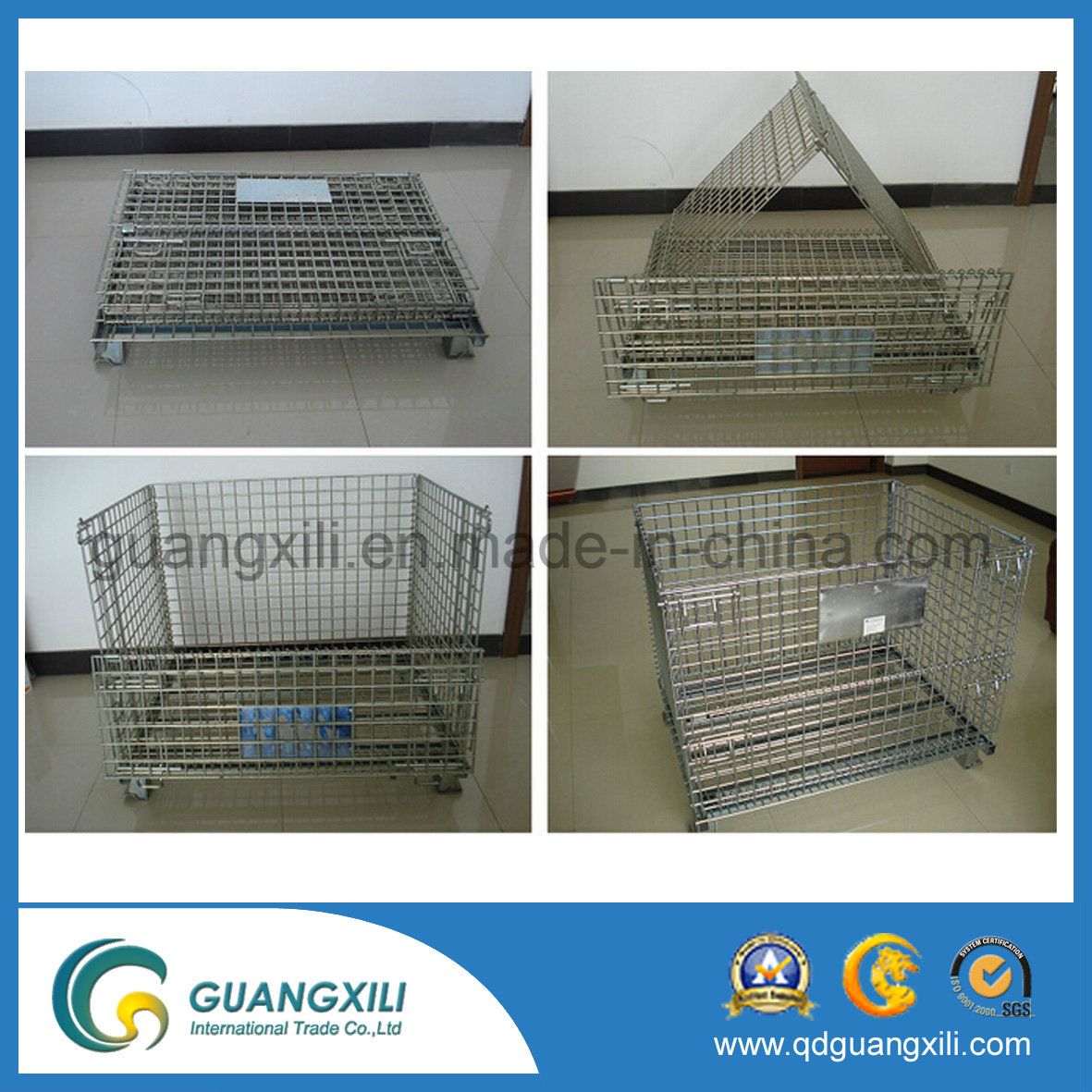 Foldable Stack Racking for Textile with Ce Approval