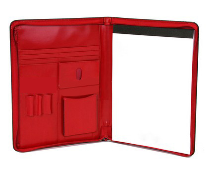 Leather Holder/PU File Folder with Pocket