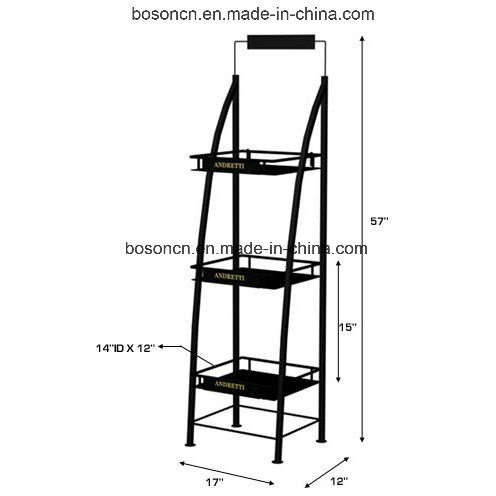 Customized Battery Metal Display Rack