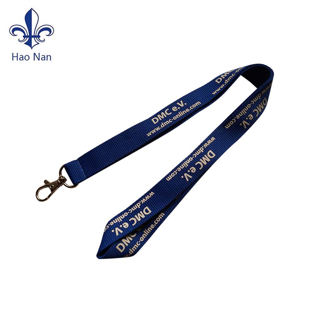 2017 Custom Logo Printing Polyester Lanyards for Wholesale