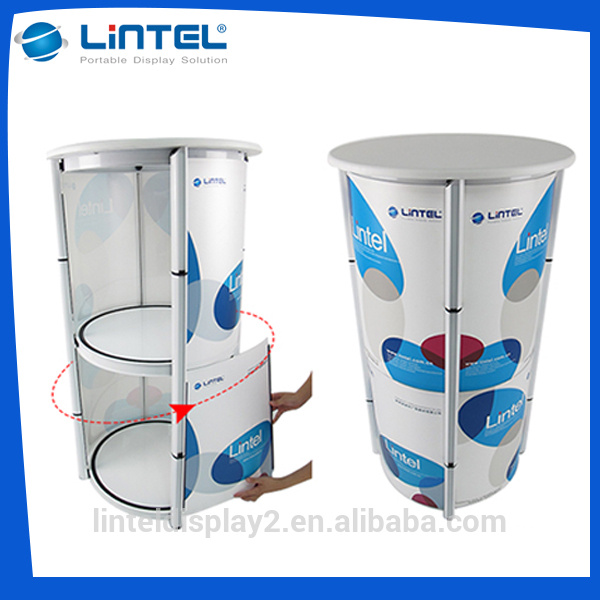 Round Rotation Retail Display Table