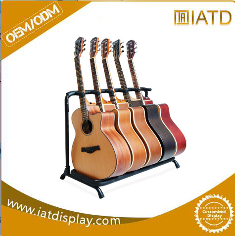 Pop up Metal Steel Storage Display Books Rack for Guitar