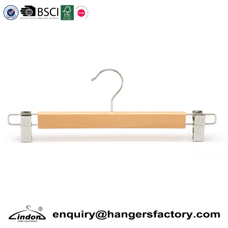 Custom Best Wooden Pants Hanger for Trousers