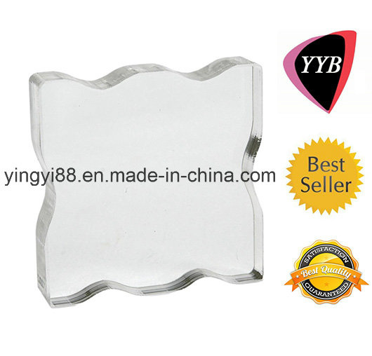 Custom Clear Stamp Acrylic Block New