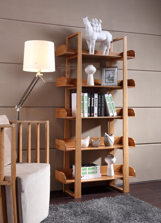5 Layers Bamboo Book Shelf / Bamboo Display Rack
