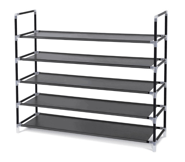 5 Tiers Shoe Rack Shoe Tower Cabinet Storage Organizer